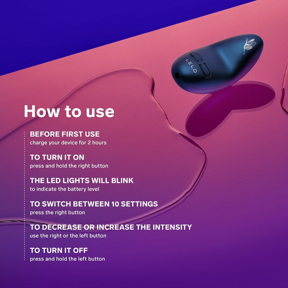 LELO Nea 3 Clitoral Massager Black 13 LELO Nea 3 Clitoral Massager Black - Image 12