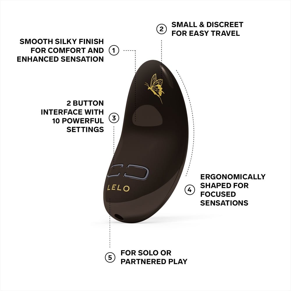 LELO Nea 3 Clitoral Massager Black 11 LELO Nea 3 Clitoral Massager Black - Image 10
