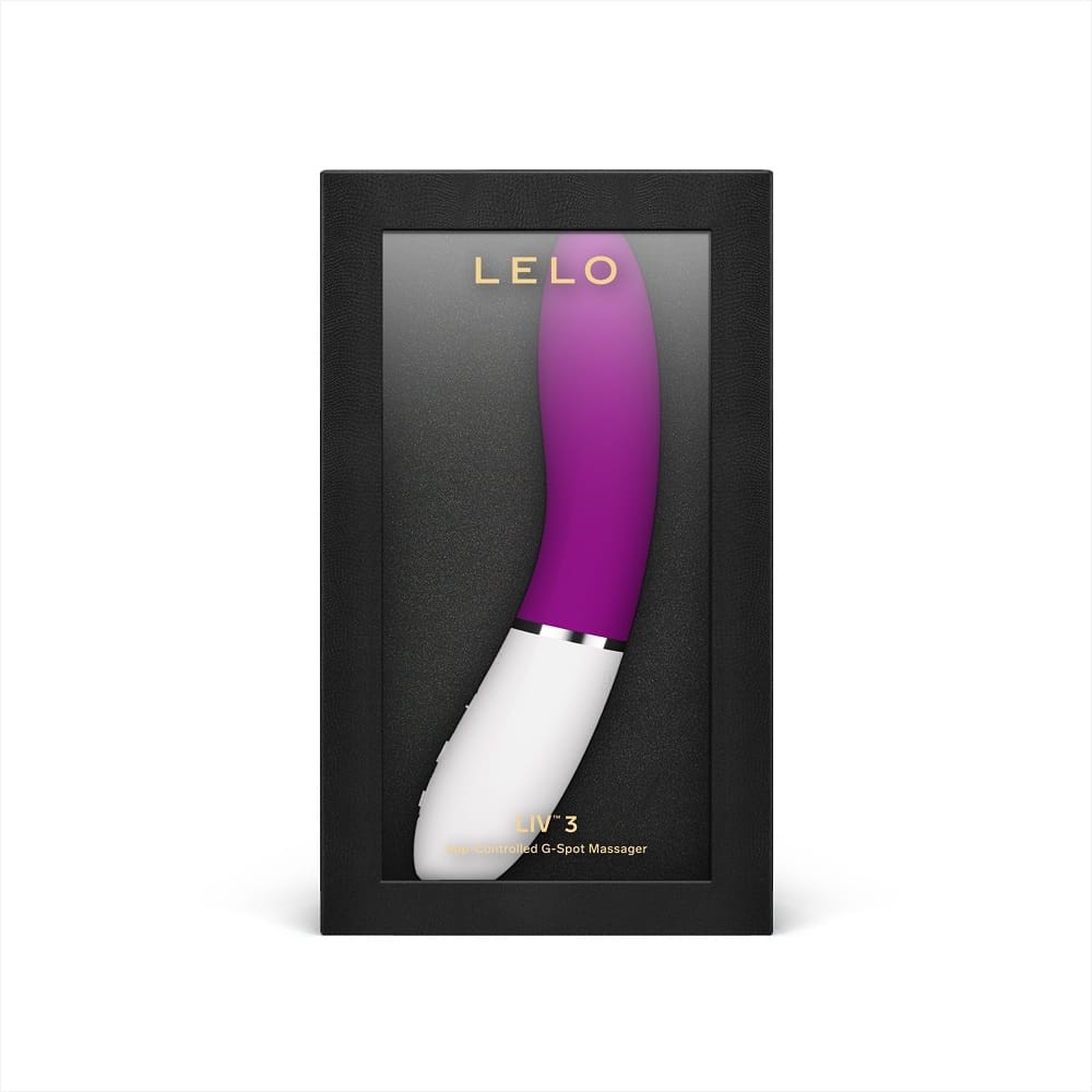 LELO LIV 3 App Controlled G-Spot Vibrator Deep Rose 4 LELO LIV 3 App Controlled G-Spot Vibrator Deep Rose - Image 3