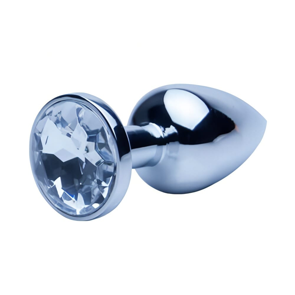 Precious Metals Silver Butt Plug-Small 6 Precious Metals Silver Butt Plug-Small - Image 5