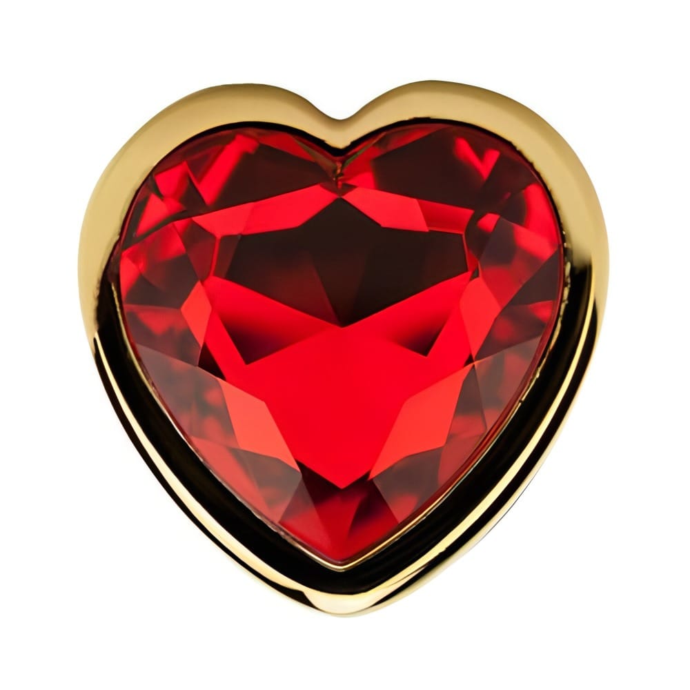 Precious Metals Heart Shaped Butt Plug-Gold 5 Precious Metals Heart Shaped Butt Plug-Gold - Image 4
