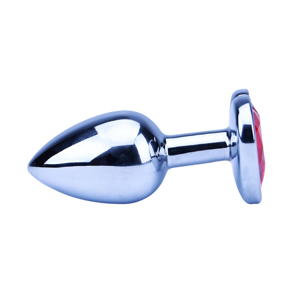 Precious Metals Heart Shaped Butt Plug-Silver 5 Precious Metals Heart Shaped Butt Plug-Silver - Image 4