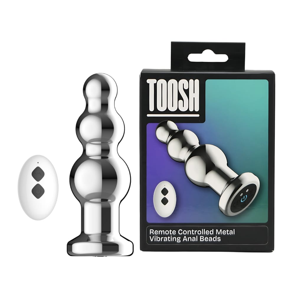 Toosh Remote Controlled Metal Vibrating Anal Beads 11 Toosh Remote Controlled Metal Vibrating Anal Beads - Image 10