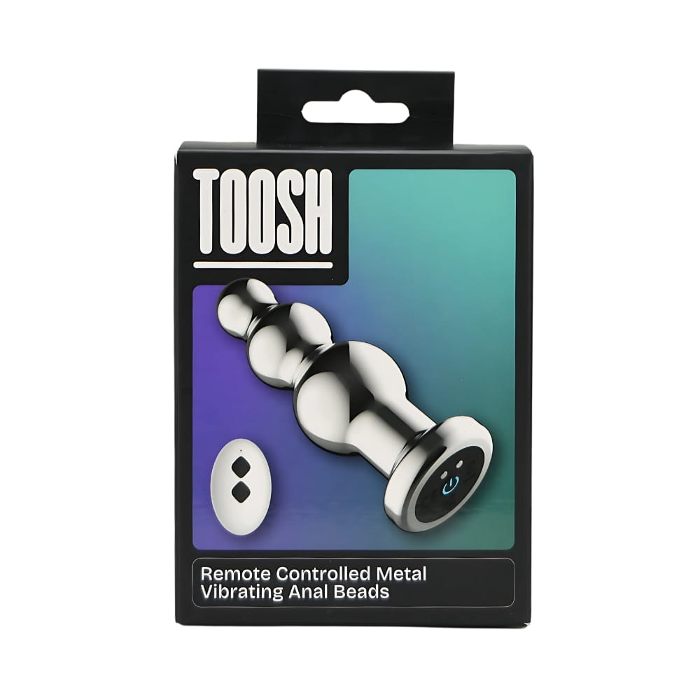 Toosh Remote Controlled Metal Vibrating Anal Beads 8 Toosh Remote Controlled Metal Vibrating Anal Beads - Image 7