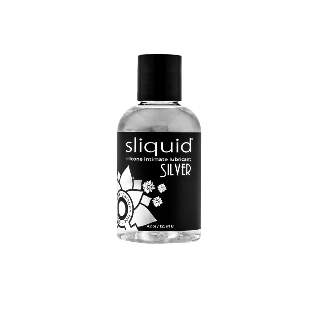 Sliquid Naturals Silver Silicone Lubricant-125ml 2 sliquid silver silicone lube UK — Sliquid Naturals Silver Silicone Lubricant-125ml
