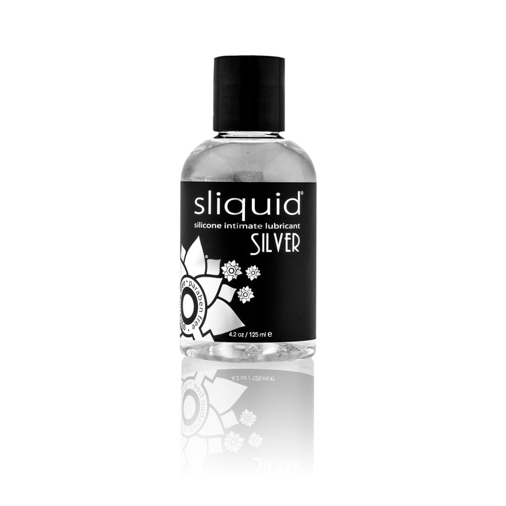 Sliquid Naturals Silver Silicone Lubricant-125ml 4 Sliquid Naturals Silver Silicone Lubricant-125ml - Image 3
