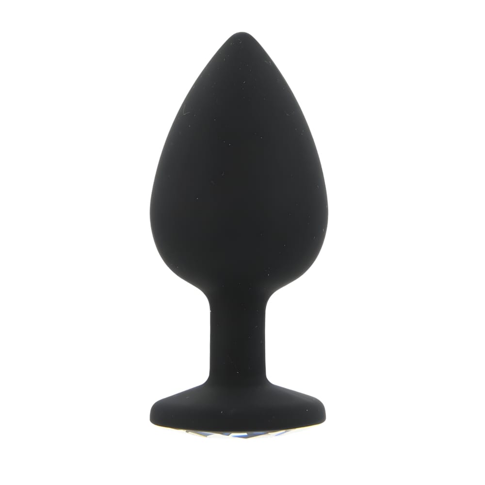Toosh Black Silicone Butt Plug Large 2 Toosh Black Silicone Butt Plug Large - Image 1