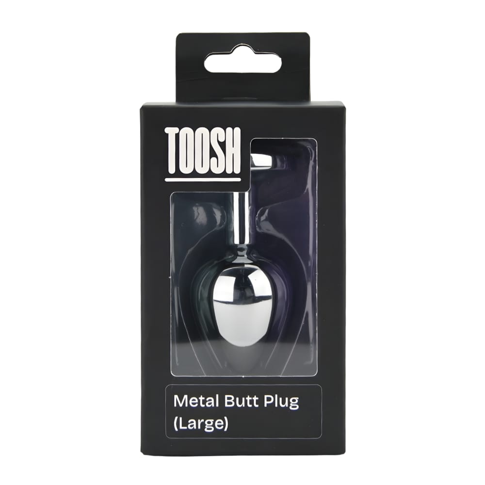 Toosh Silver Metal Butt Plug Large Red Stone 12 Toosh Silver Metal Butt Plug Large Red Stone - Image 11