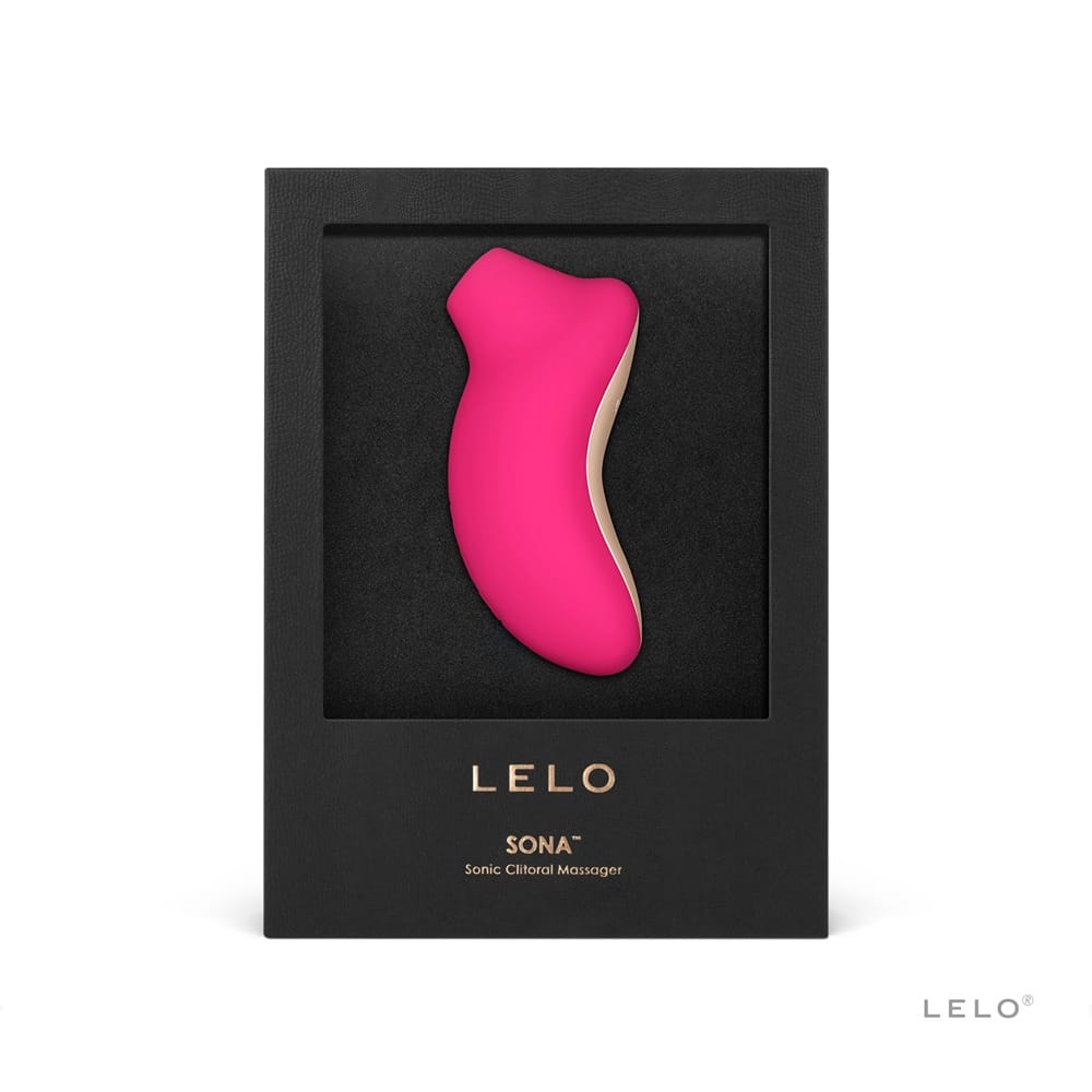 LELO SONA Sonic Clitoral Massager - Cerise 5 LELO SONA Sonic Clitoral Massager - Cerise - Image 4