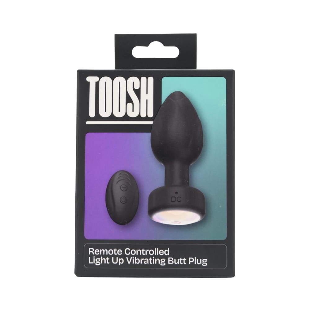 Toosh Remote Controlled Light Up Vibrating Butt Plug 8 Toosh Remote Controlled Light Up Vibrating Butt Plug - Image 7