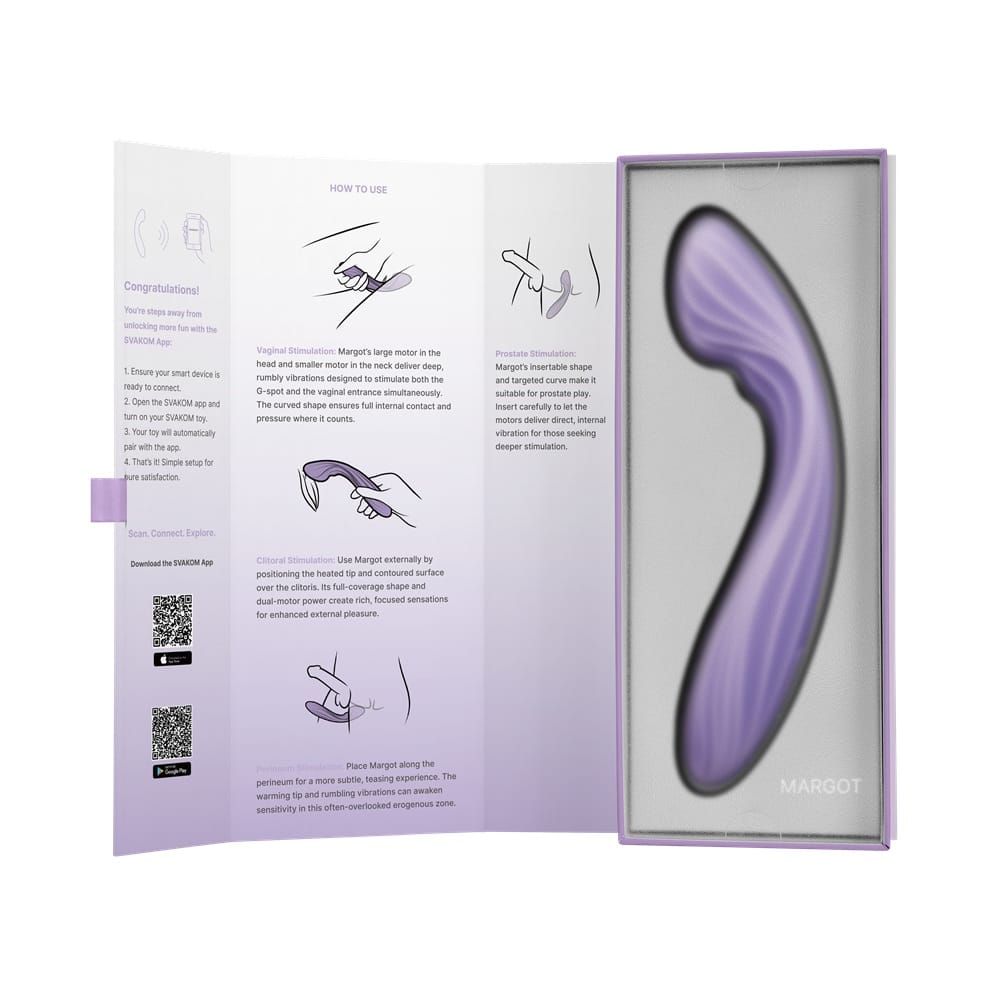 Svakom Margot G-Spot Vibrator Lilac 12 Svakom Margot G-Spot Vibrator Lilac - Image 11