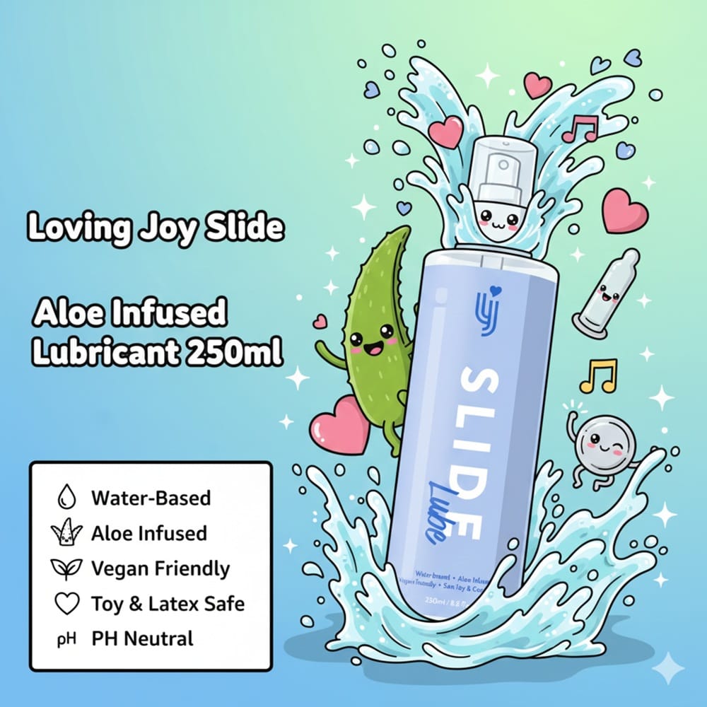 Loving Joy Slide Water-Based Lubricant 250ml 9 Loving Joy Slide Water-Based Lubricant 250ml - Image 8