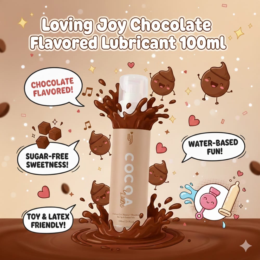 Loving Joy Chocolate Flavoured Lubricant 100ml 5 Loving Joy Chocolate Flavoured Lubricant 100ml - Image 4