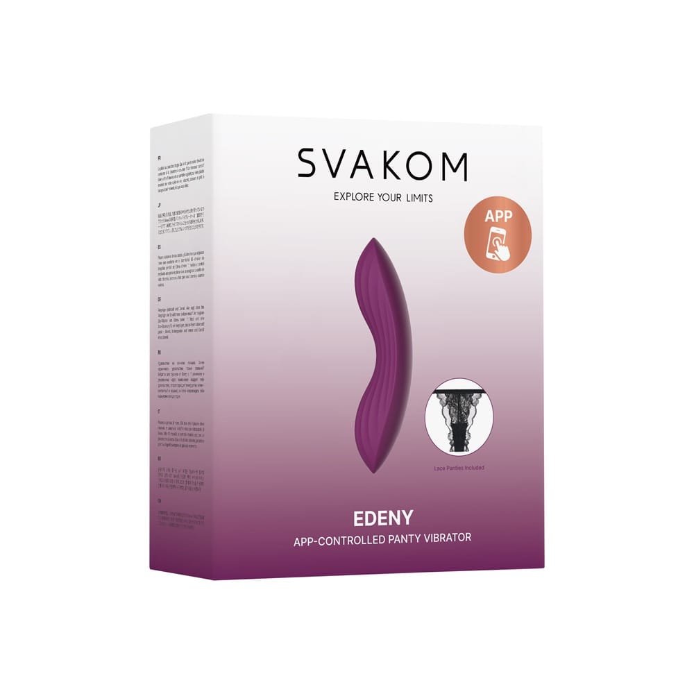 Svakom Edeny App Controlled Knicker Vibrator 8 Svakom Edeny App Controlled Knicker Vibrator - Image 7