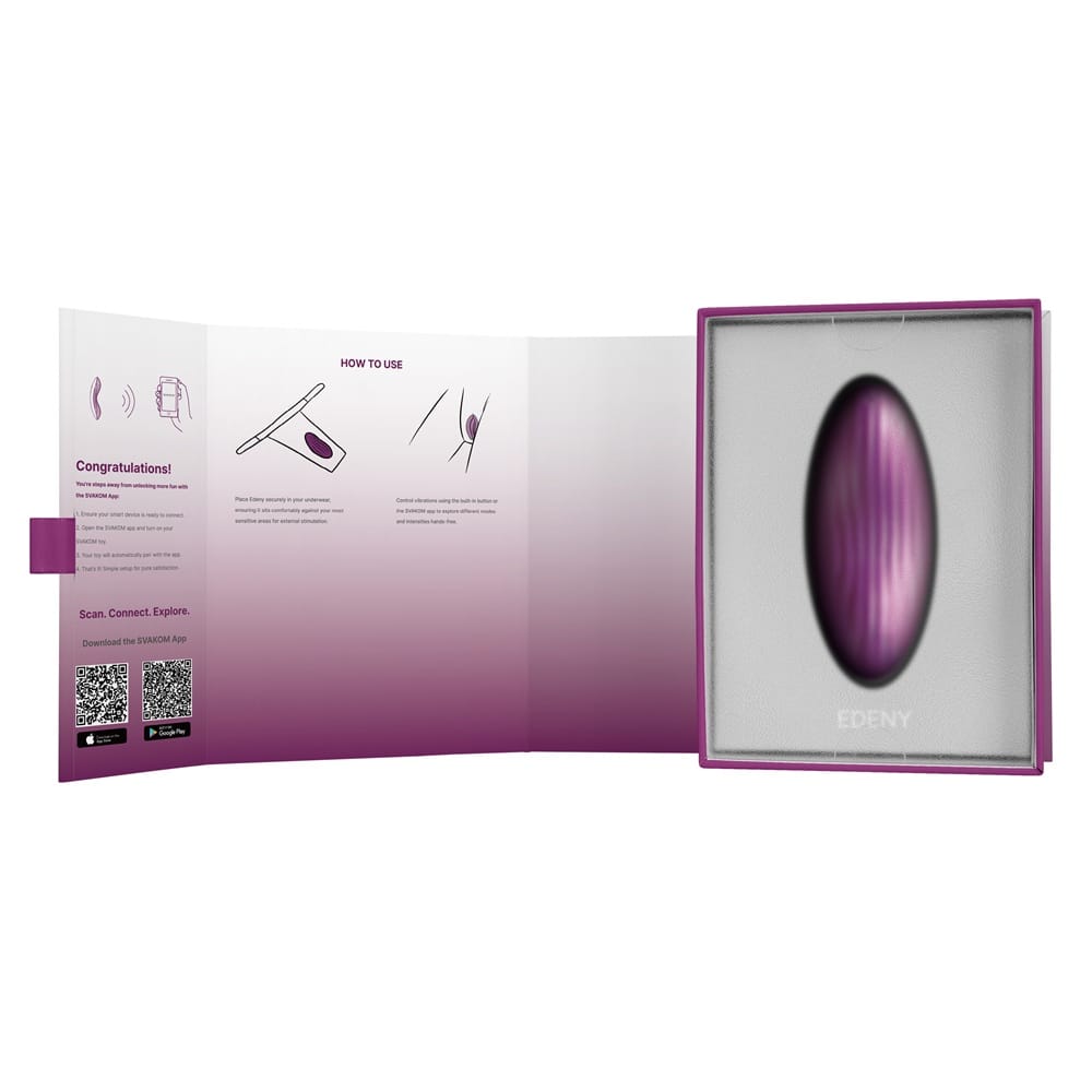 Svakom Edeny App Controlled Knicker Vibrator 10 Svakom Edeny App Controlled Knicker Vibrator - Image 9