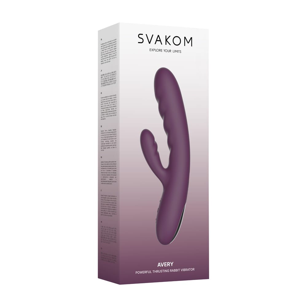 Svakom Avery Thrusting Vibrator with Clitoral Stimulator 8 Svakom Avery Thrusting Vibrator with Clitoral Stimulator - Image 7