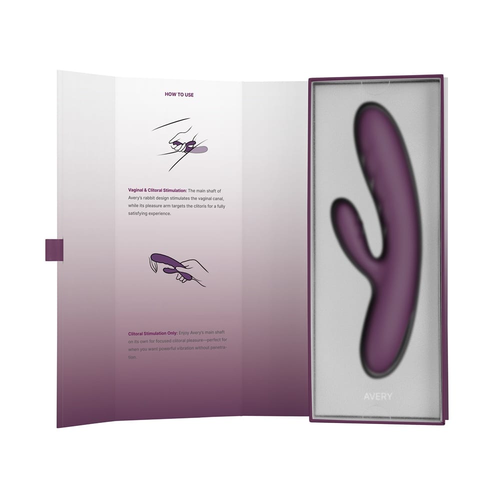 Svakom Avery Thrusting Vibrator with Clitoral Stimulator 10 Svakom Avery Thrusting Vibrator with Clitoral Stimulator - Image 9