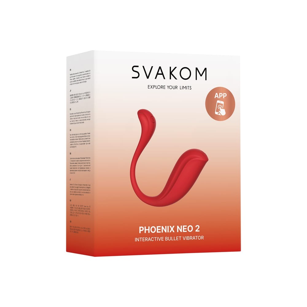 Svakom Phoenix Neo 2 Interactive App Controlled Vibrator 6 Svakom Phoenix Neo 2 Interactive App Controlled Vibrator - Image 5