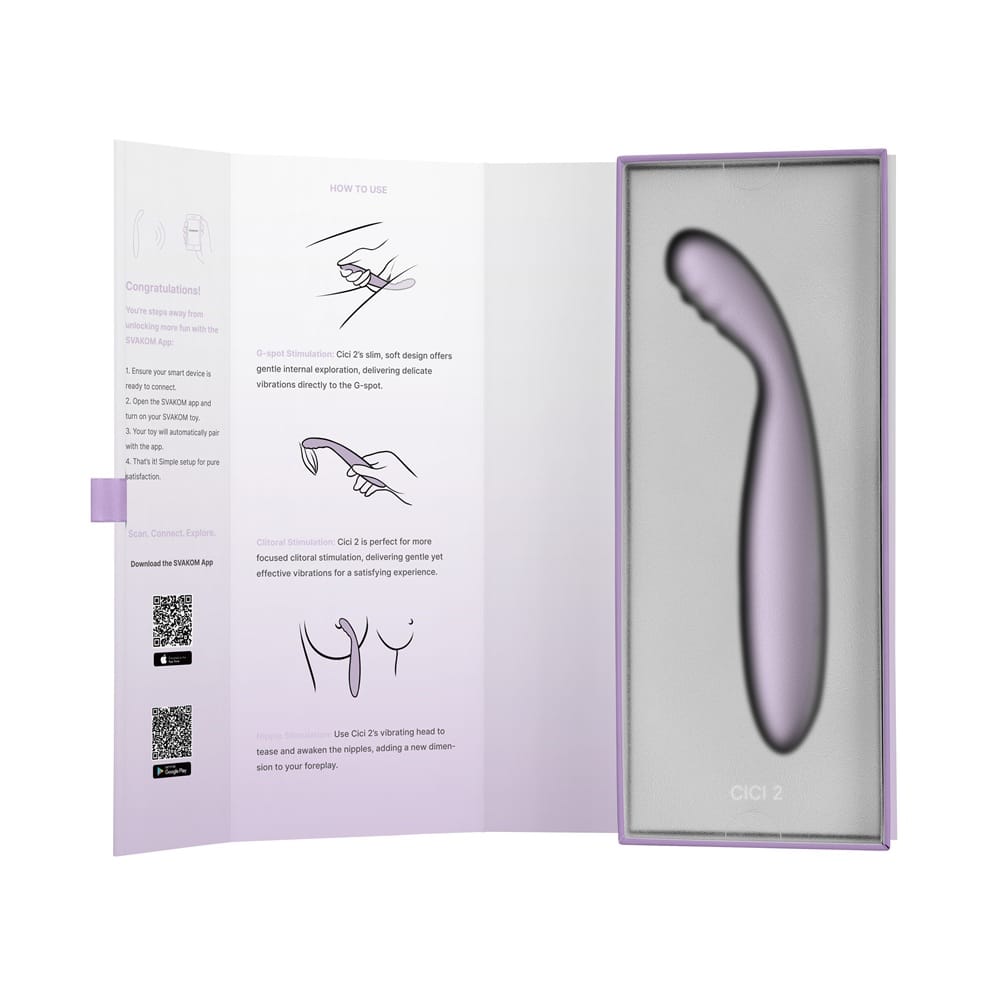 Svakom Cici 2 Flexible Head Slim Vibrator 15 Svakom Cici 2 Flexible Head Slim Vibrator - Image 14
