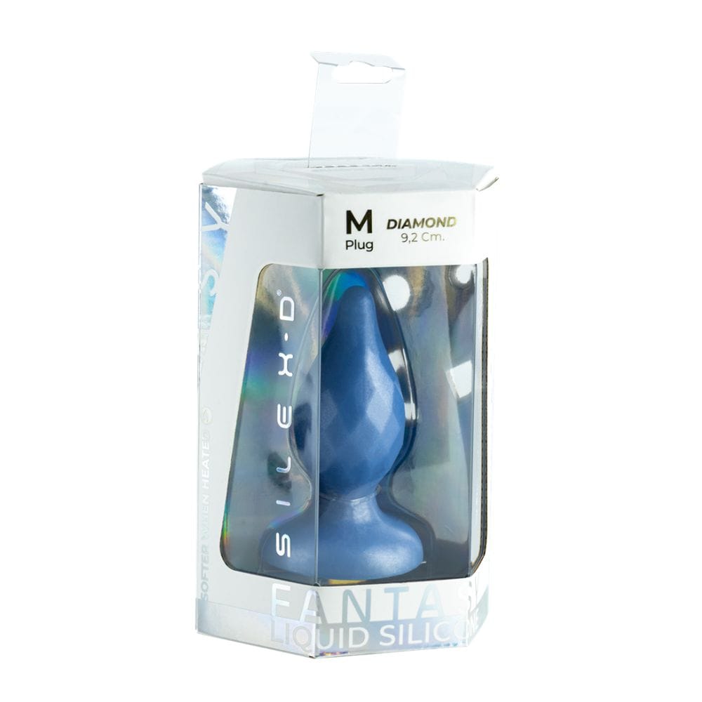 SilexD Fantasy Collection Diamond Butt Plug Medium 7 SilexD Fantasy Collection Diamond Butt Plug Medium - Image 6
