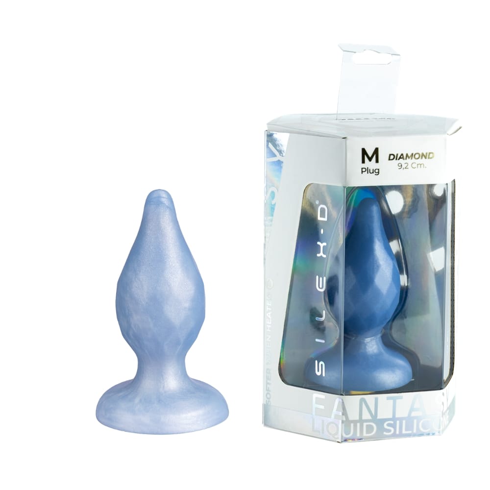 SilexD Fantasy Collection Diamond Butt Plug Medium 8 SilexD Fantasy Collection Diamond Butt Plug Medium - Image 7