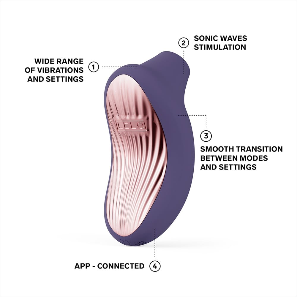 LELO Sona 3 Clitoral Massager Cyber Purple 5 LELO Sona 3 Clitoral Massager Cyber Purple - Image 4