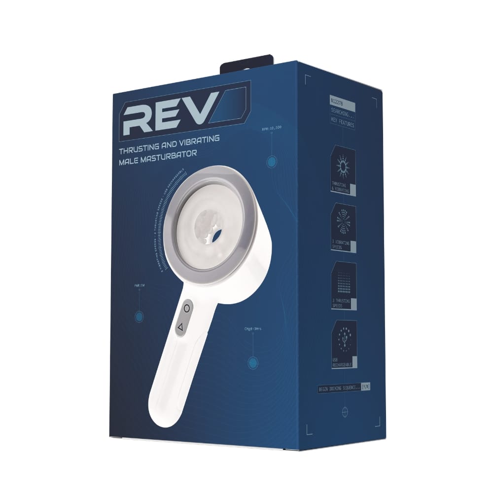 REV Thrusting and Vibrating Open Ended Male Masturbator 9 REV Thrusting and Vibrating Open Ended Male Masturbator - Image 9