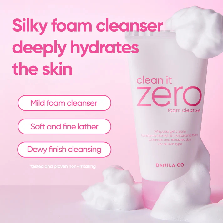 BANILA CO - Clean it Zero Foam Cleanser, 150ml 6 BANILA CO - Clean it Zero Foam Cleanser, 150ml - Image 5
