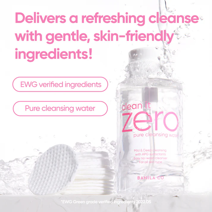 BANILA CO - Clean it Zero Pure Cleansing Water, 310ml 6 BANILA CO - Clean it Zero Pure Cleansing Water, 310ml - Image 5