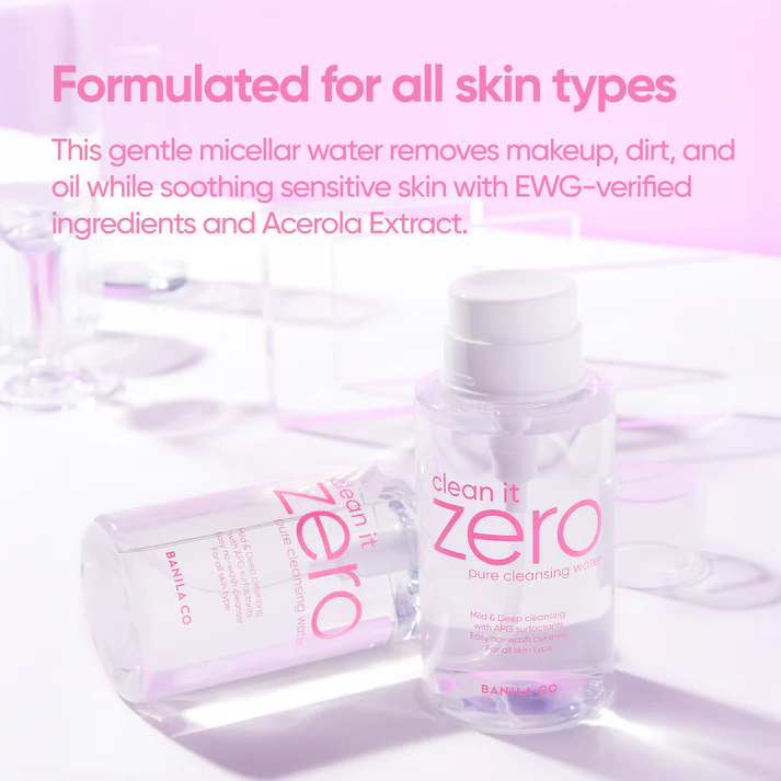 BANILA CO - Clean it Zero Pure Cleansing Water, 310ml 4 BANILA CO - Clean it Zero Pure Cleansing Water, 310ml - Image 3