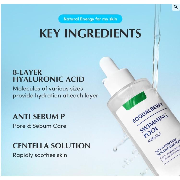 Eqqualberry - Swimming Pool Ampoule, 50ml 5 Eqqualberry - Swimming Pool Ampoule, 50ml - Image 4