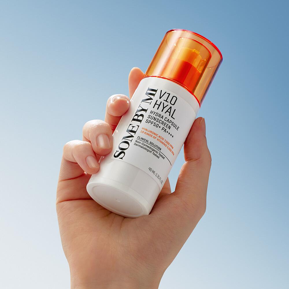 SOME BY MI - V10 Hyal Hydra Capsule Sunscreen, 40ml 2 korean sunscreen