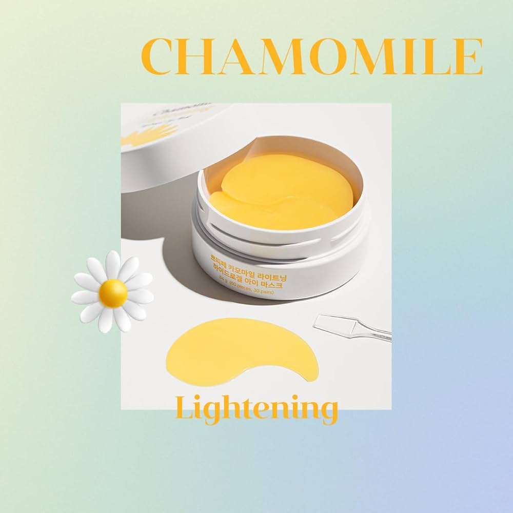 Petitfee - Chamomile Lighting Hydrogel Eye Mask, 60pcs 7 Petitfee - Chamomile Lighting Hydrogel Eye Mask, 60pcs - Image 6