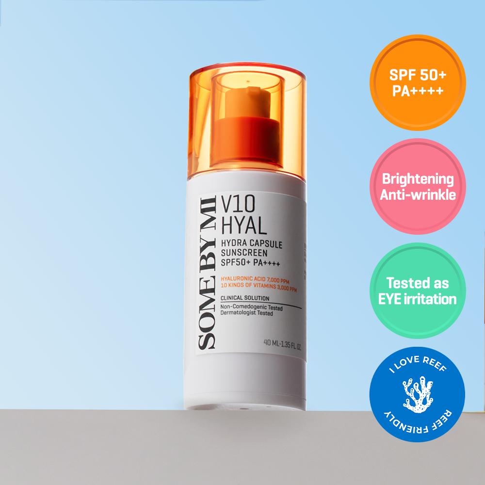 SOME BY MI - V10 Hyal Hydra Capsule Sunscreen, 40ml 6 SOME BY MI - V10 Hyal Hydra Capsule Sunscreen, 40ml - Image 5