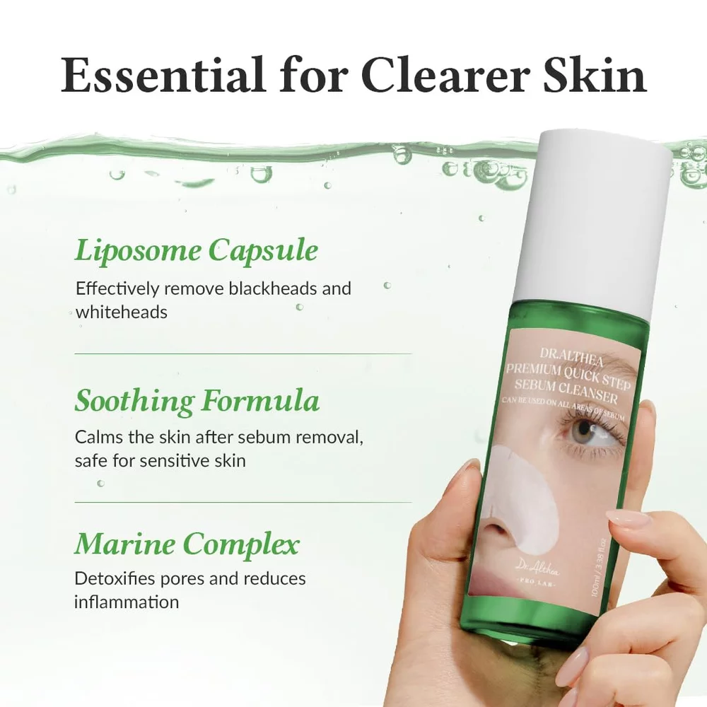 Dr. Althea Premium Quick Step Sebum Cleanser 100ml 4 Dr. Althea Premium Quick Step Sebum Cleanser 100ml - Image 3