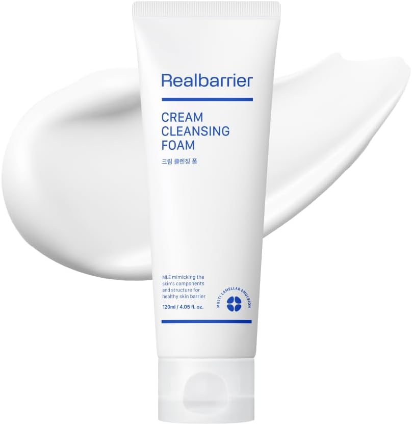 Realbarrier - Ceramide Moisture Cleansing Foam, 120ml 2 Korean cleanser