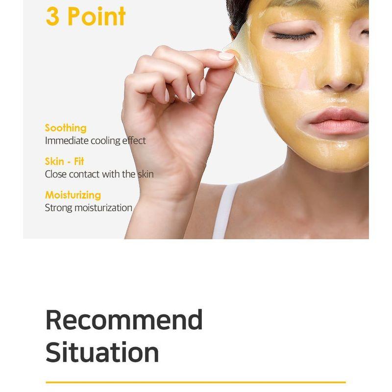 Petitfee - Chamomile Lighting Hydrogel Face Mask, 32g, 1 piece 4 Petitfee - Chamomile Lighting Hydrogel Face Mask, 32g, 1 piece - Image 3
