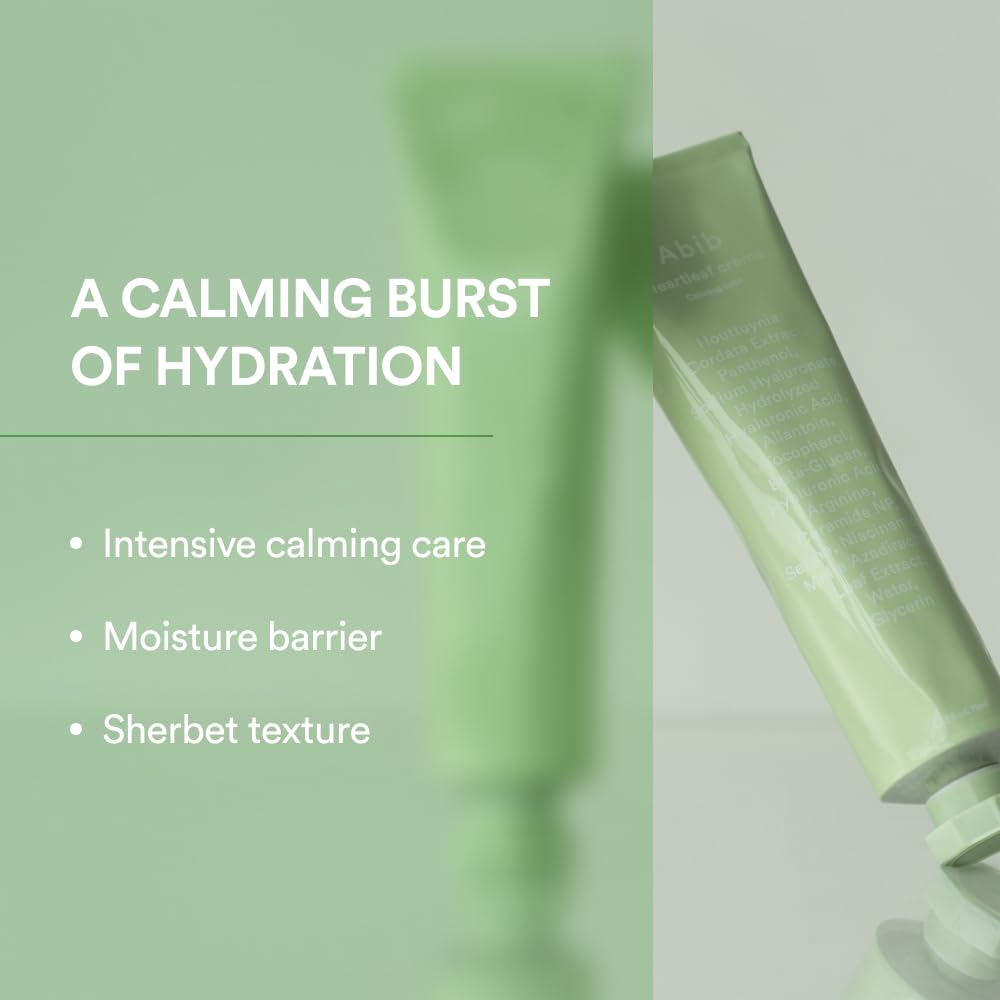 ABIB - Heartleaf Creme Calming Tube, 75ml 6 ABIB - Heartleaf Creme Calming Tube, 75ml - Image 5