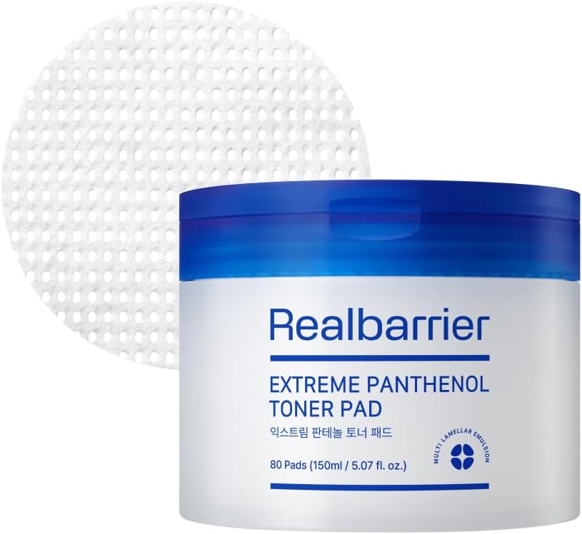 Realbarrier - Extreme Panthenol Toner Pad, 150ml/80ea 4 Realbarrier - Extreme Panthenol Toner Pad, 150ml/80ea - Image 3