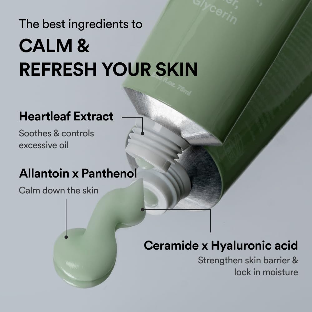 ABIB - Heartleaf Creme Calming Tube, 75ml 4 ABIB - Heartleaf Creme Calming Tube, 75ml - Image 3