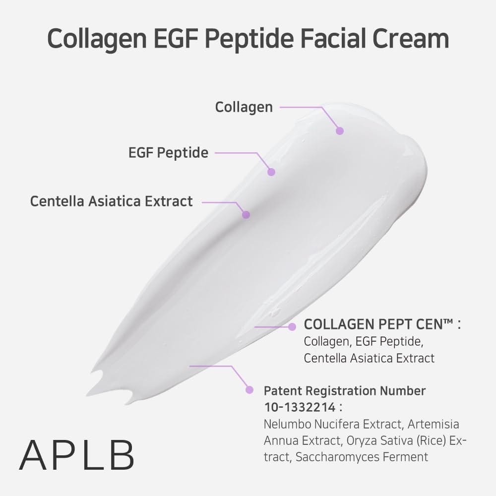 APLB - Collagen EGF Peptide Facial Cream, 55ml 8 APLB - Collagen EGF Peptide Facial Cream, 55ml - Image 7