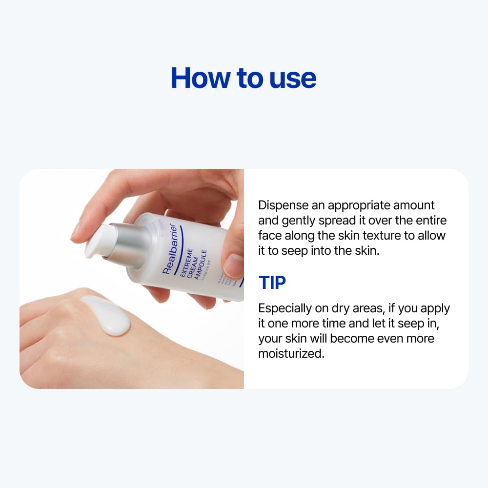 Realbarrier - Extreme Cream Ampoule, 50ml 9 Realbarrier - Extreme Cream Ampoule, 50ml - Image 8