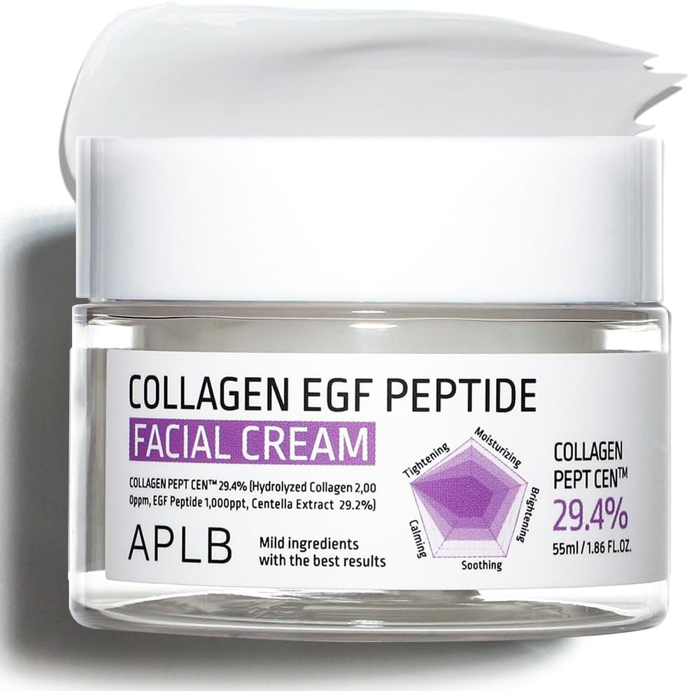 APLB - Collagen EGF Peptide Facial Cream, 55ml 2 collagen moisturiser