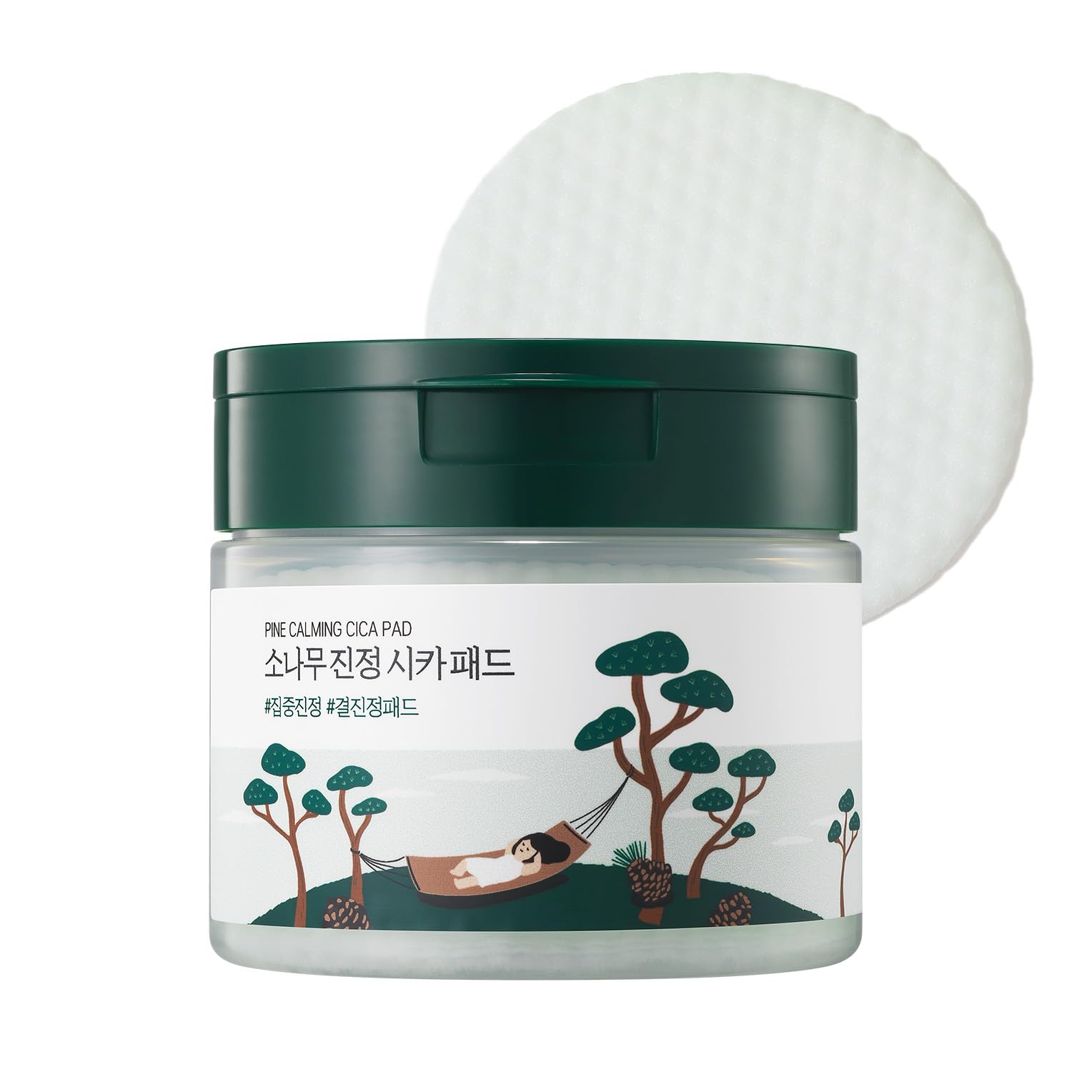 Round Lab - Pine Calming Cica Pad, Renewal, 50pcs 10 Round Lab - Pine Calming Cica Pad, Renewal, 50pcs - Image 9