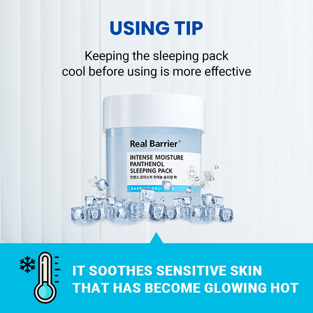 Realbarrier - Intense Moisture Panthenol Sleeping Pack, 70ml 9 Realbarrier - Intense Moisture Panthenol Sleeping Pack, 70ml - Image 8