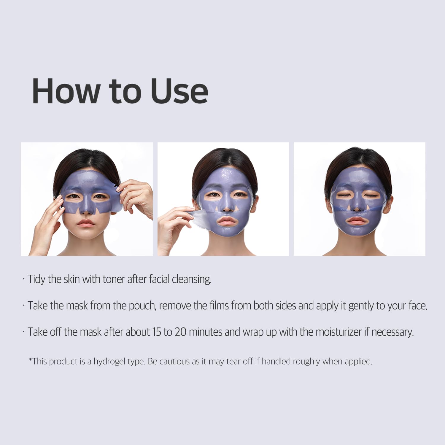 Petitfee - Agave Cooling Hydrogel Face Mask, 32g, 1 piece 9 Petitfee - Agave Cooling Hydrogel Face Mask, 32g, 1 piece - Image 8