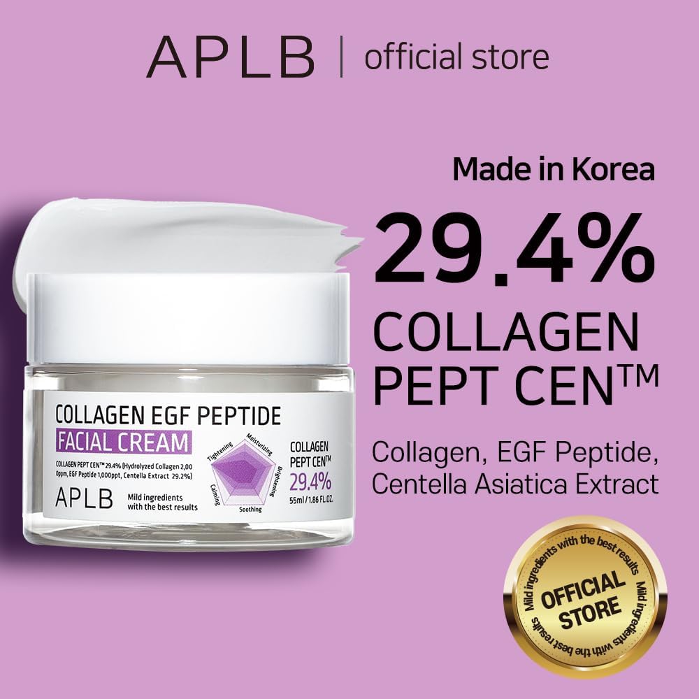 APLB - Collagen EGF Peptide Facial Cream, 55ml 6 APLB - Collagen EGF Peptide Facial Cream, 55ml - Image 5