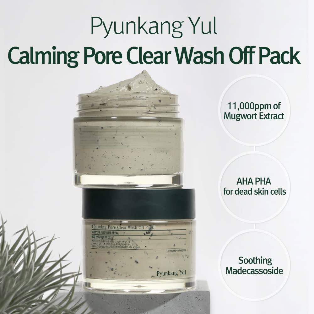 Pyunkang Yul - Calming Pore Clear Wash Off Pack, 100ml 7 Pyunkang Yul - Calming Pore Clear Wash Off Pack, 100ml - Image 6