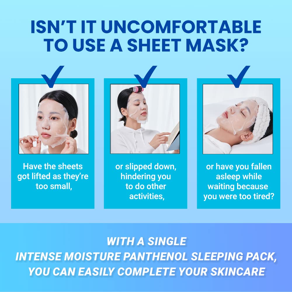 Realbarrier - Intense Moisture Panthenol Sleeping Pack, 70ml 8 Realbarrier - Intense Moisture Panthenol Sleeping Pack, 70ml - Image 7