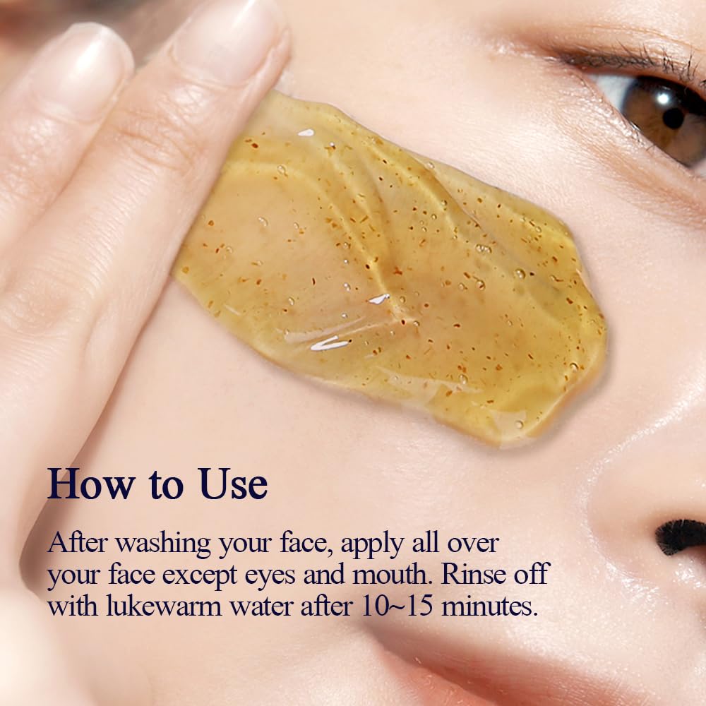 Pyunkang Yul - Calming Relief Gel Wash Off Pack, 100g 5 Pyunkang Yul - Calming Relief Gel Wash Off Pack, 100g - Image 4